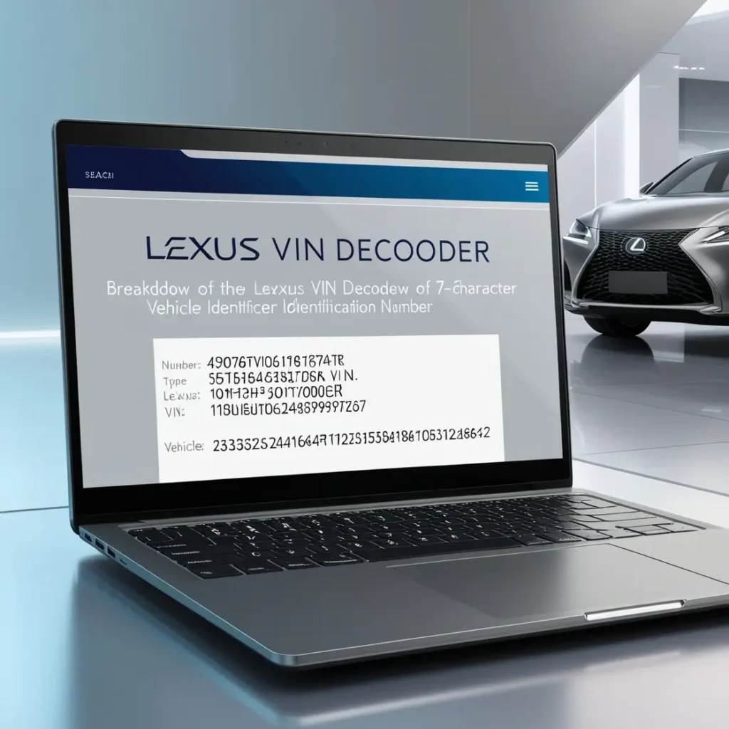 lexus vin decoder